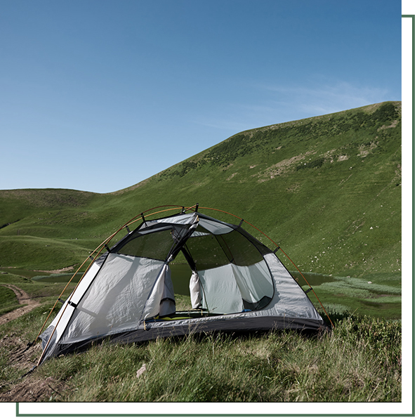Waterproof maintenance camping tent