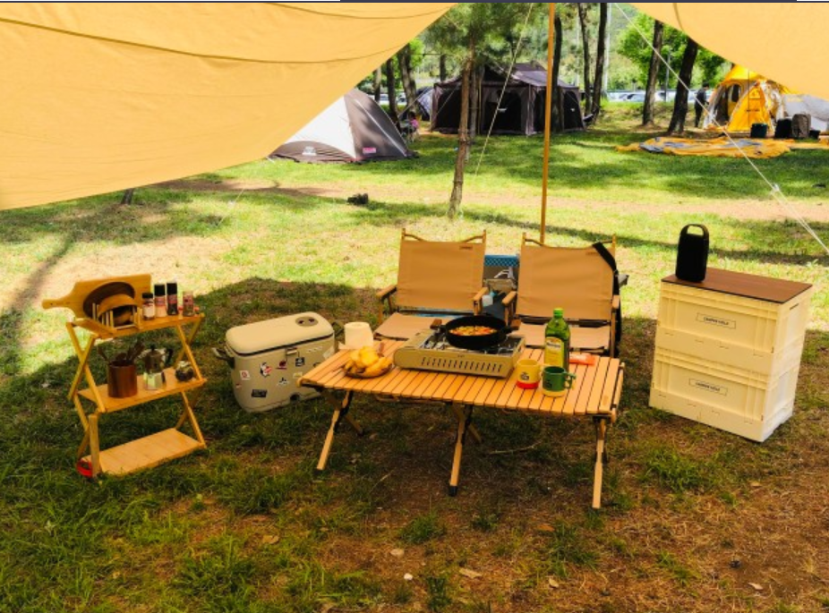 Camping equipment material