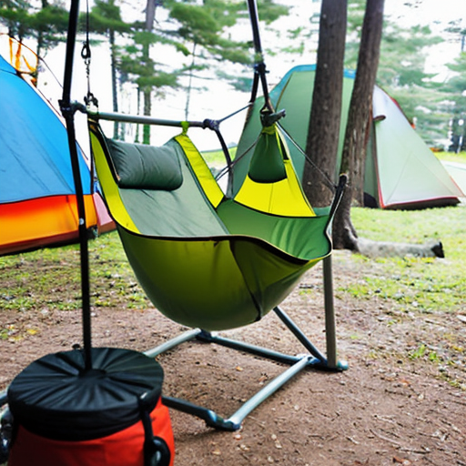 Custom swing camping chairs