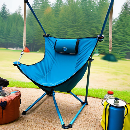 Custom swing camping chairs