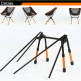 600D foldable cheap telescopic system beach aluminum folding height adjustable height camping chair for hiking