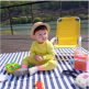 wholesale children baby kids clip on clamp foldable picnic outdoor fishing sun shade folding beach chair with umbrella