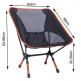 600D foldable cheap telescopic system beach aluminum folding height adjustable height camping chair for hiking