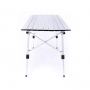 japanese white modern offer camping foldable lightweight metal roll folding adjustable height table de camping with carry bag