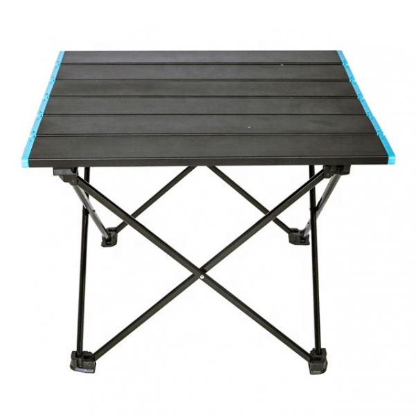 small low profile aluminum lightweight portable outdoors folding camping beach picnic table