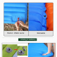 thick spiceable air pad adults inflatable folding outdoor camping sleeping mat with pillow