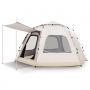 china 3-4 person 5-8 person portable hexagonal outdoor family pop up fast open quick set up camping tent