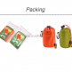 printed reusable survival sacks PE survival outdoor camo adult camping thermal bivy emergency sleeping bag
