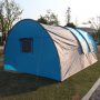 hot sale large 5-8 person portable outdoor family glamping camping tunnel tent
