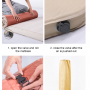 zhejiang portable collapsible high quality self inflatable 10cm thick self inflating camping mat