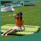 china ultralight folding fishing tpu cot sleeping mattress roll up mat lightweight air inflatable camping pad with built in pump