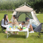 quick opening 3-4 5-8 Waterproof Windproof large Easy Setup pop up  automatic outdoor double layer family camping tent