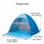 hot sale uv sun shelter folding outdoor instant automatic camping pop up beach tent