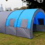 hot sale large 5-8 person portable outdoor family glamping camping tunnel tent